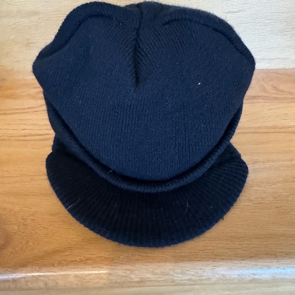 Cute Black Knit Cap, Perfect Condition!